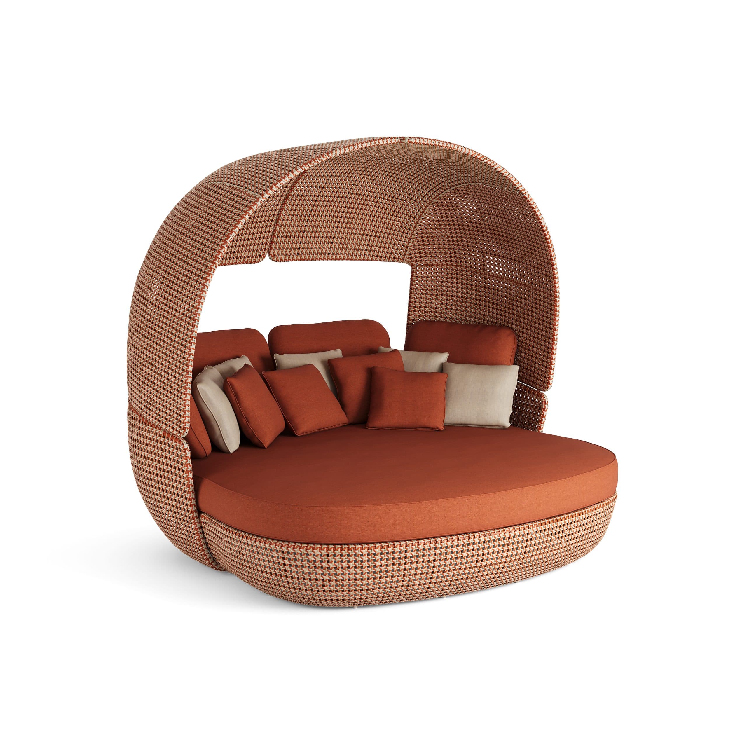 Daybed round – Jati-Kebon