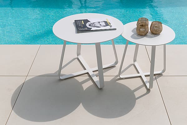Side Table D45cm – Jati-Kebon